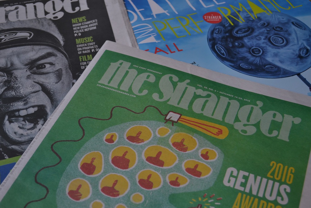 The Stranger newspapers